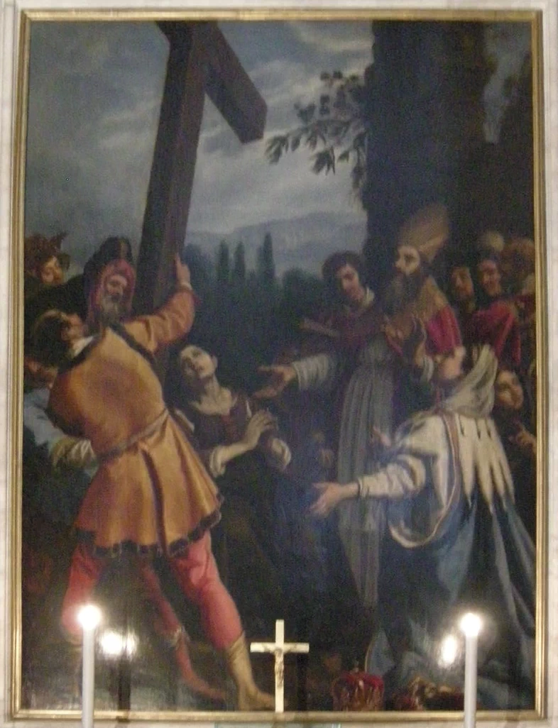 Ritrovamento della vera Croce - Chiesa di Santa Croce Cappella Riccardi, Firenze